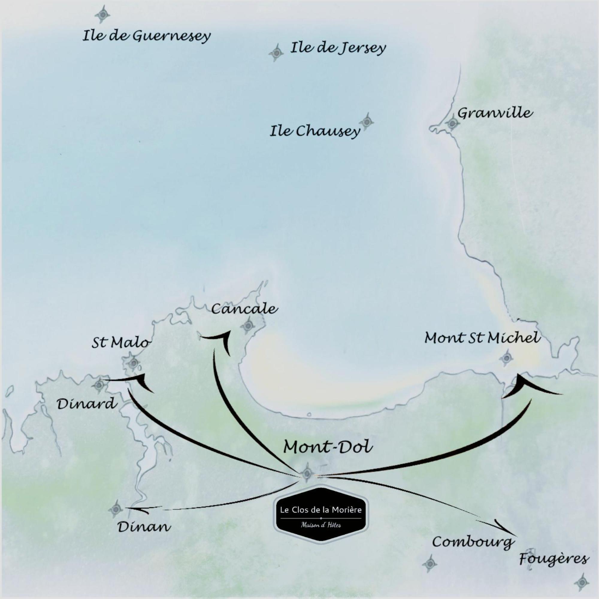 Le Clos De La Moriere 蒙特多尔 外观 照片